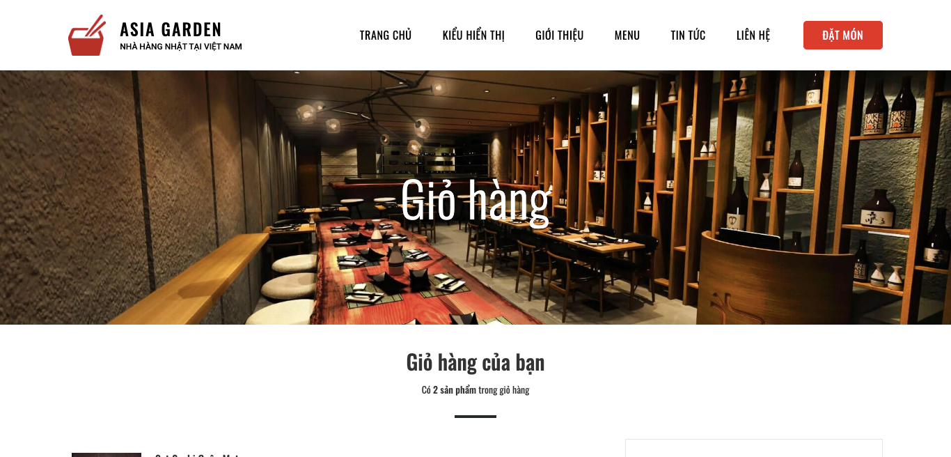 Giỏ hàng