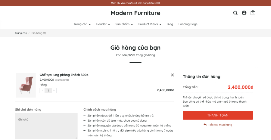 Giỏ hàng