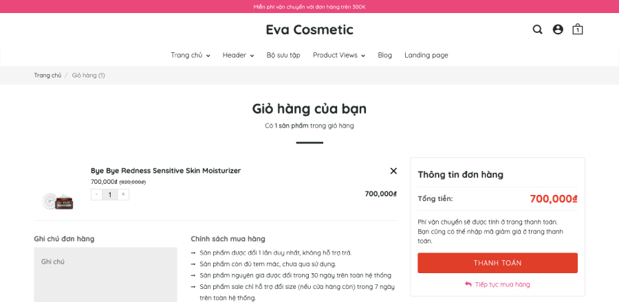 Giỏ hàng