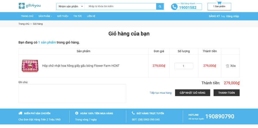 Giỏ hàng