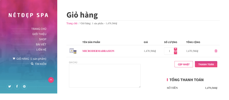 Giỏ hàng