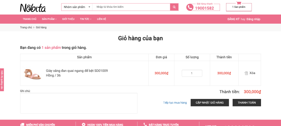 Giỏ hàng