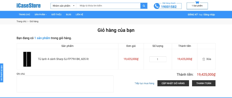 Giỏ hàng