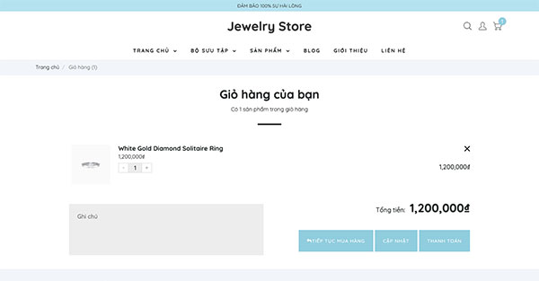 giỏ hàng