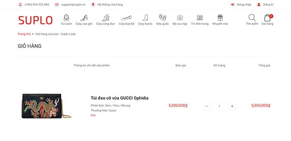 giỏ hàng