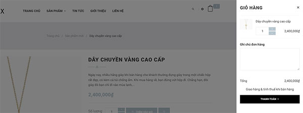 giỏ hàng