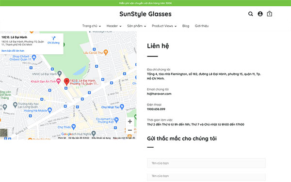 liên hệ